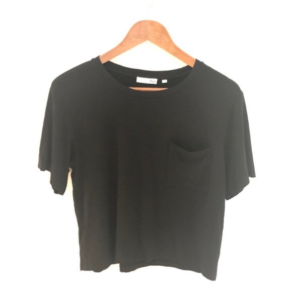 Wilfred Free Pocket T-Shirt Black Oversized XXS - Picture 3 of 6